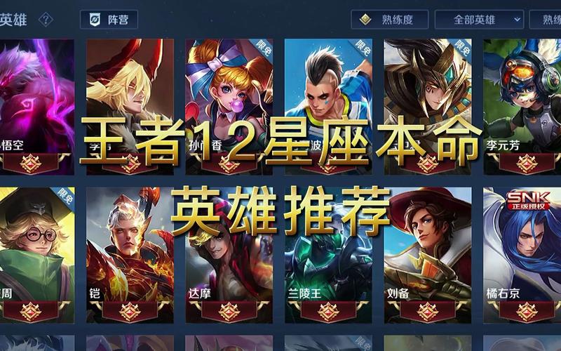 12星座本命王者荣耀射手,十二星座本命王者荣耀?-第5张图片-猴鲨游戏 12星座本命王者荣耀射手,十二星座本命王者荣耀?-第5张图片-猴鲨游戏