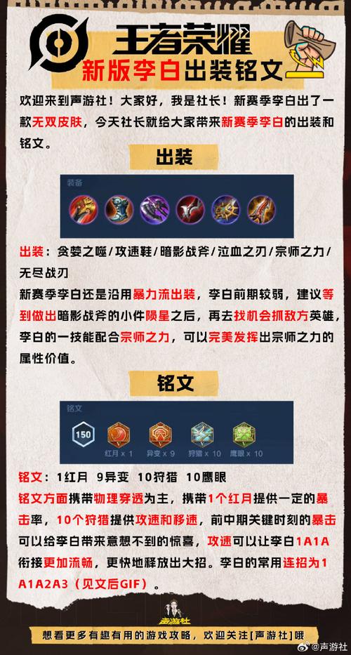 王者荣耀李白打野出装?李白的打野出装?-第6张图片-猴鲨游戏 王者荣耀李白打野出装?李白的打野出装?-第6张图片-猴鲨游戏