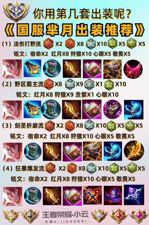 王者荣耀闵月打野出装,王者荣耀闵月出装s16-第3张图片-猴鲨游戏 王者荣耀闵月打野出装,王者荣耀闵月出装s16-第3张图片-猴鲨游戏